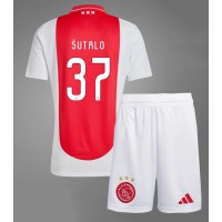 Ajax Josip Sutalo #37 Replica Home Minikit 2024-25 Short Sleeve (+ pants)